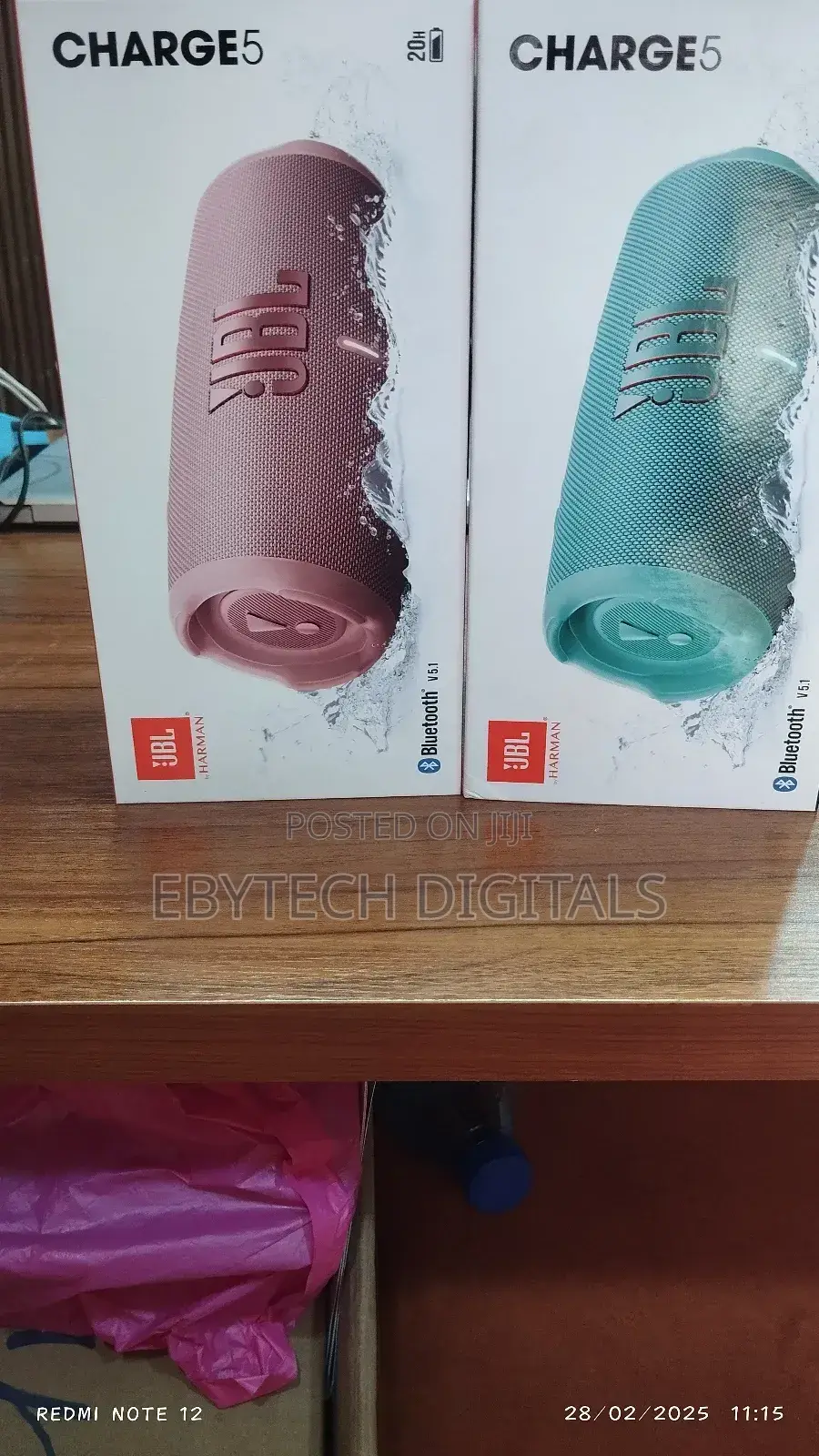 JBL Harman Charge5 V5.1 Bluetooth Speaker