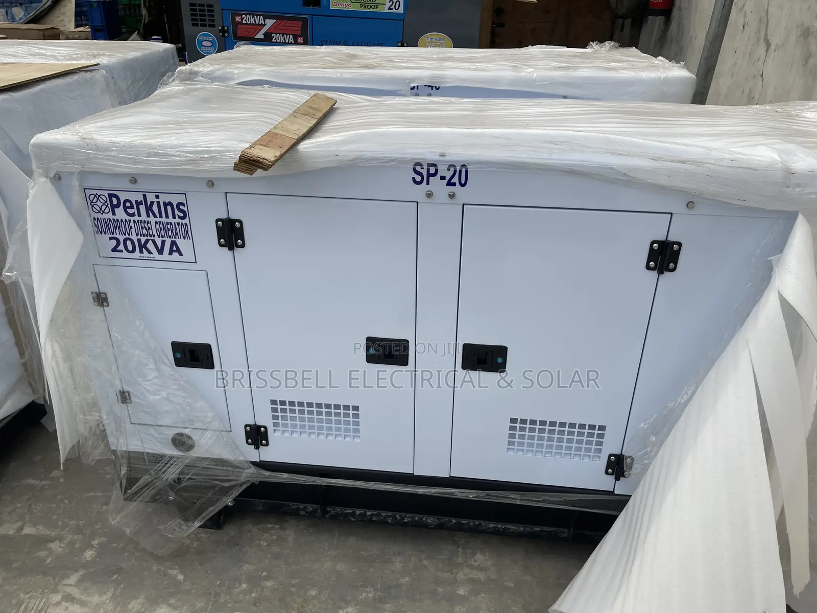 Complete England Perkins Soundproof Diesel Generator 20kva