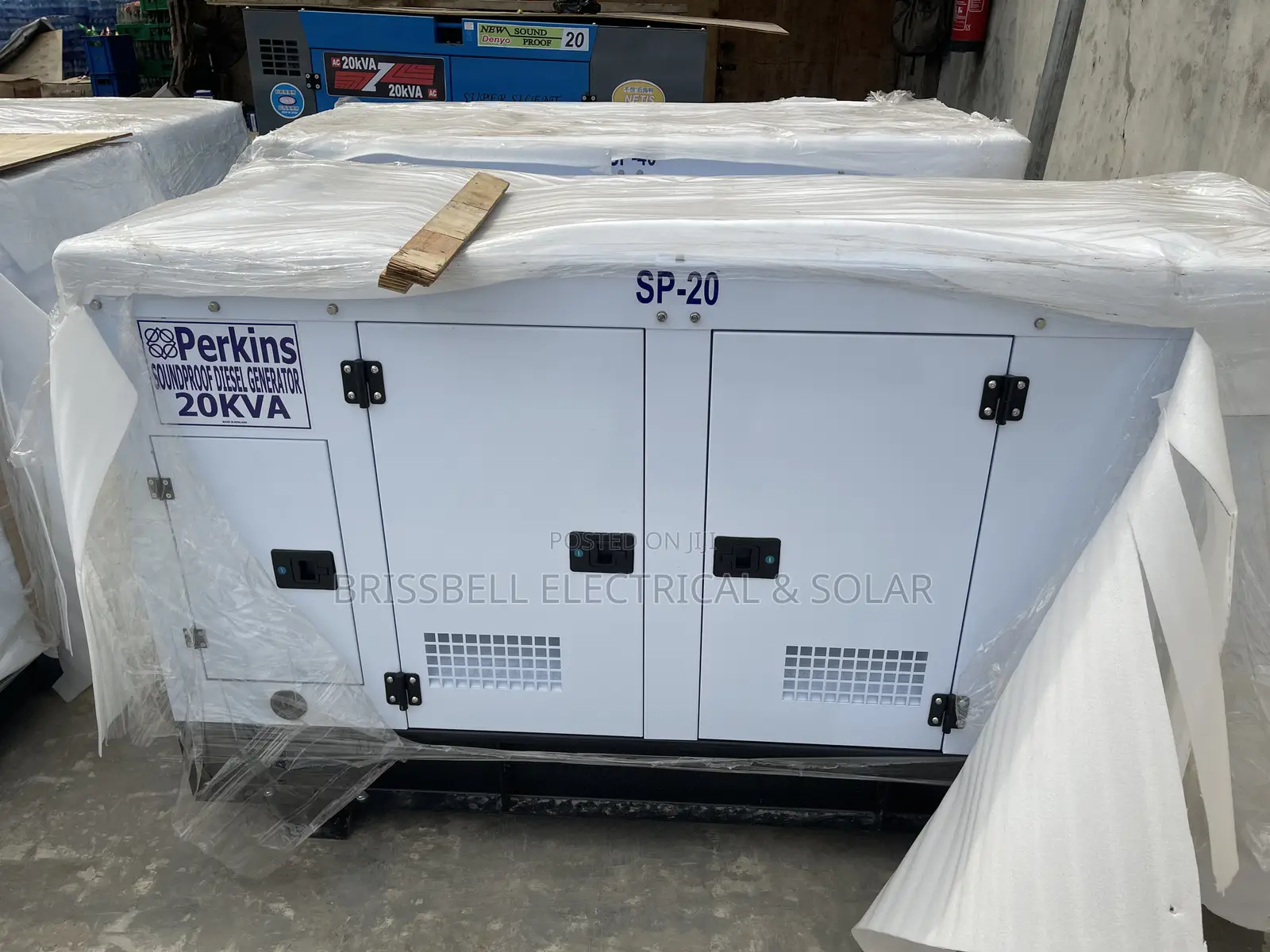 Complete England Perkins Soundproof Diesel Generator 20kva