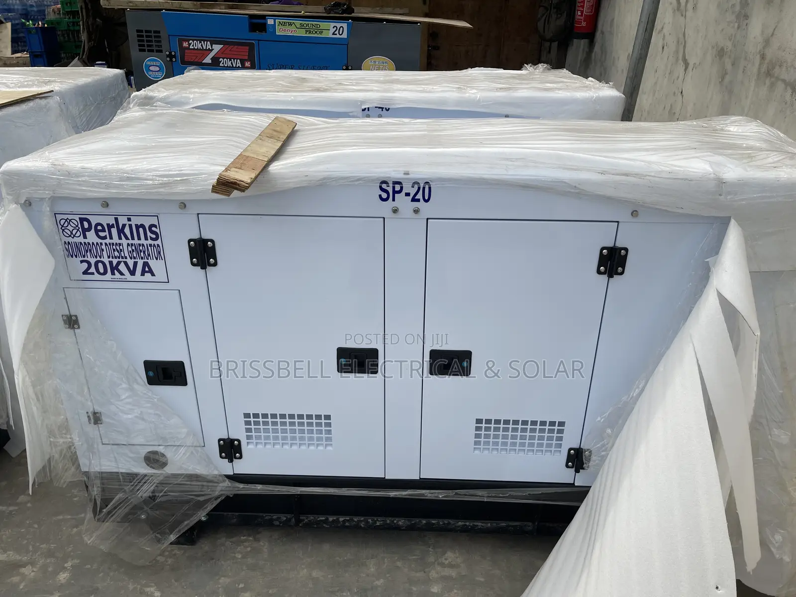 Complete England Perkins Soundproof Diesel Generator 20kva