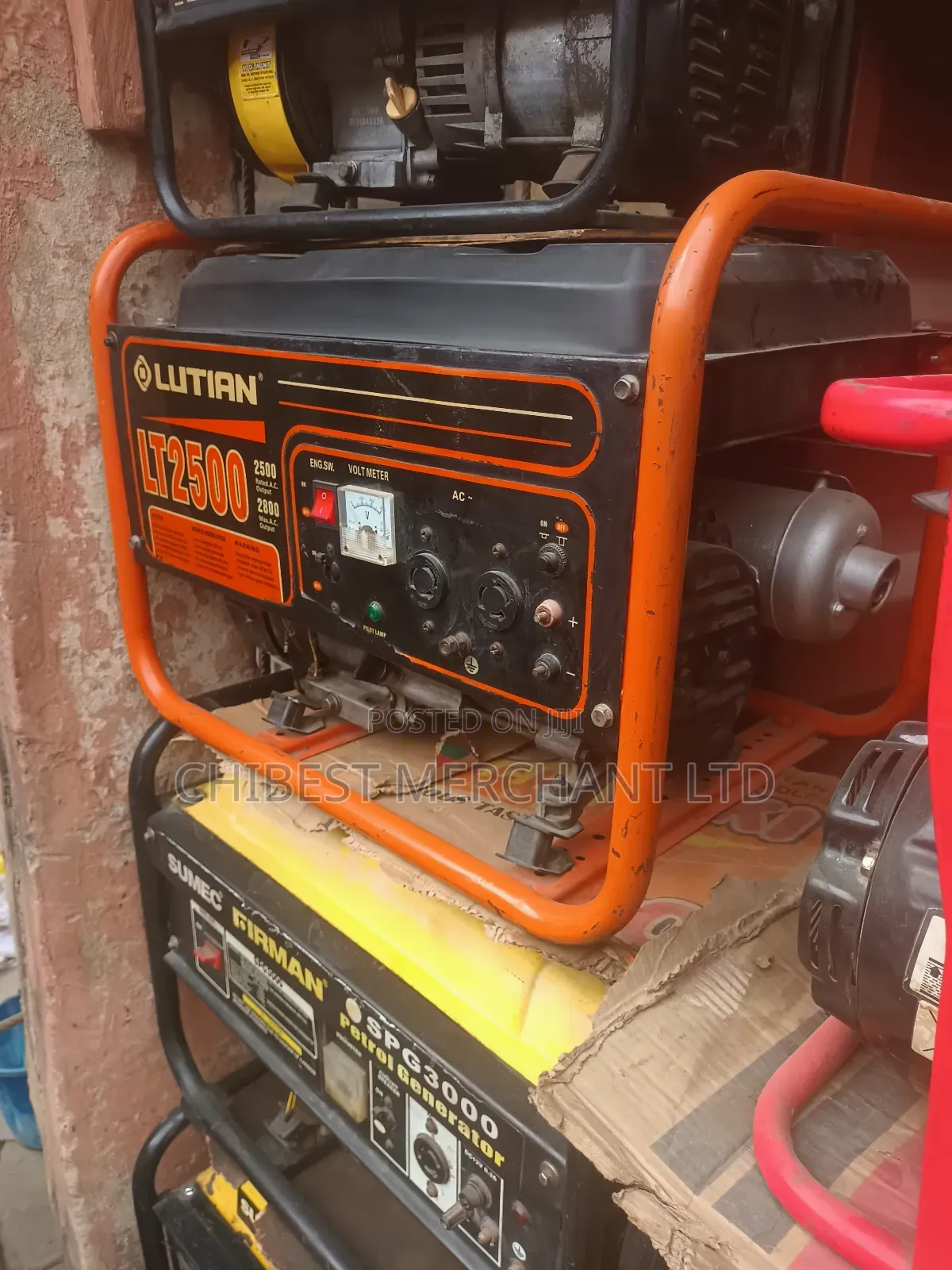 Lutian Petrol Generator (Direct Belgium)