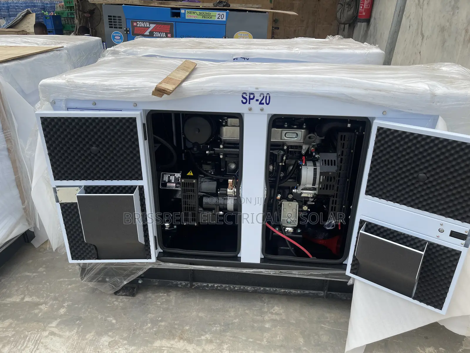 Complete England Perkins Soundproof Diesel Generator 20kva