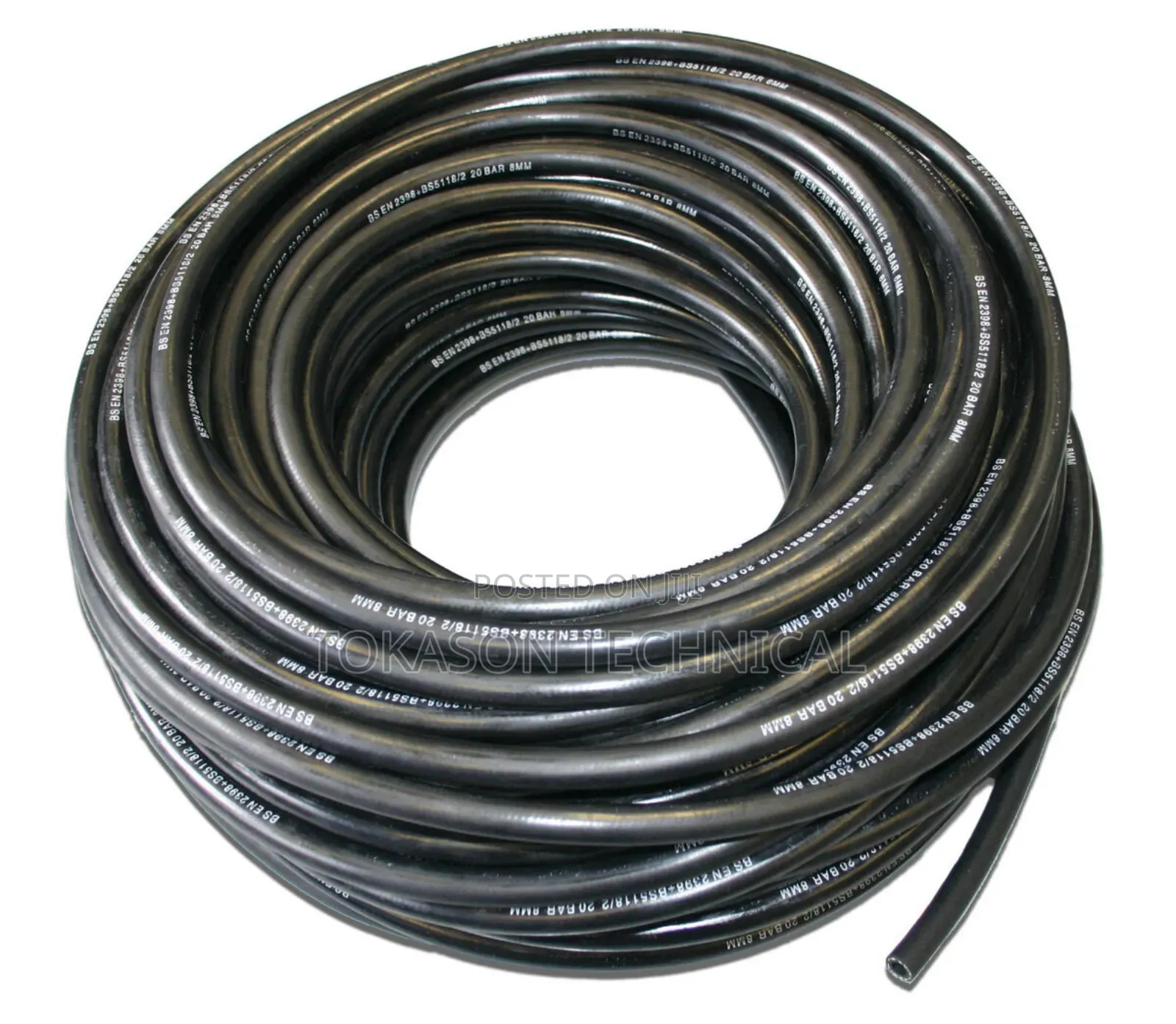 1"Rubber Water Air Line Compressor Hose 20 Bar (300psi)