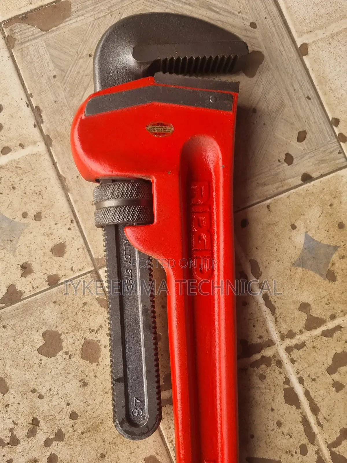 Ridgid 31040 1200mm/48′′ Heavy Duty Pipe Wrench