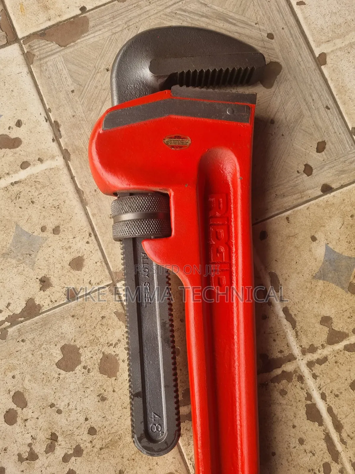 Ridgid 31040 1200mm/48′′ Heavy Duty Pipe Wrench