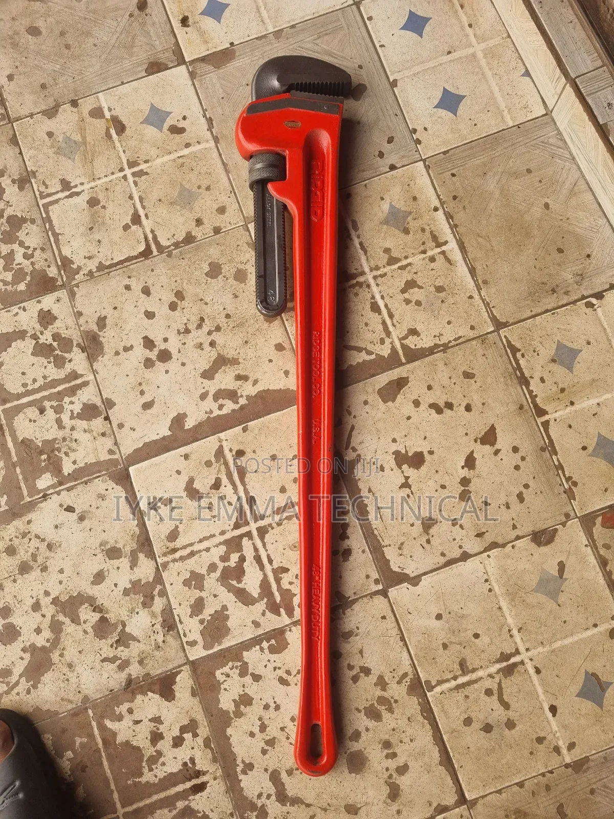 Ridgid 31040 1200mm/48′′ Heavy Duty Pipe Wrench