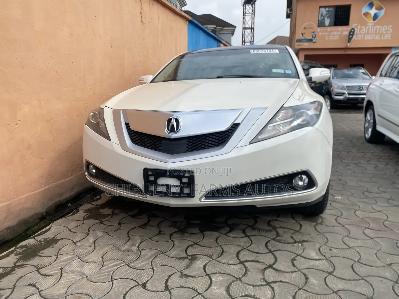 Acura ZDX Base AWD 2010 White