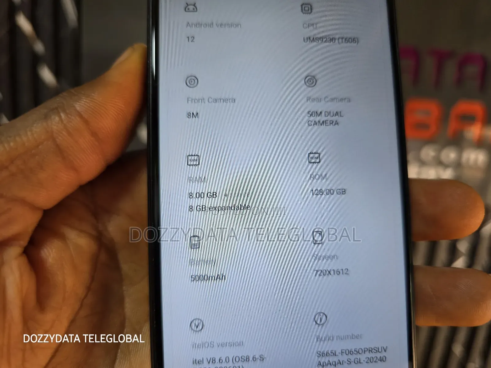 Itel S23 128 GB Black