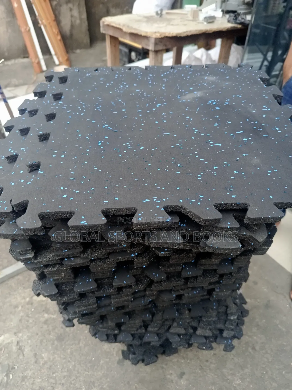 Interlock Robber Gym Floor Mat