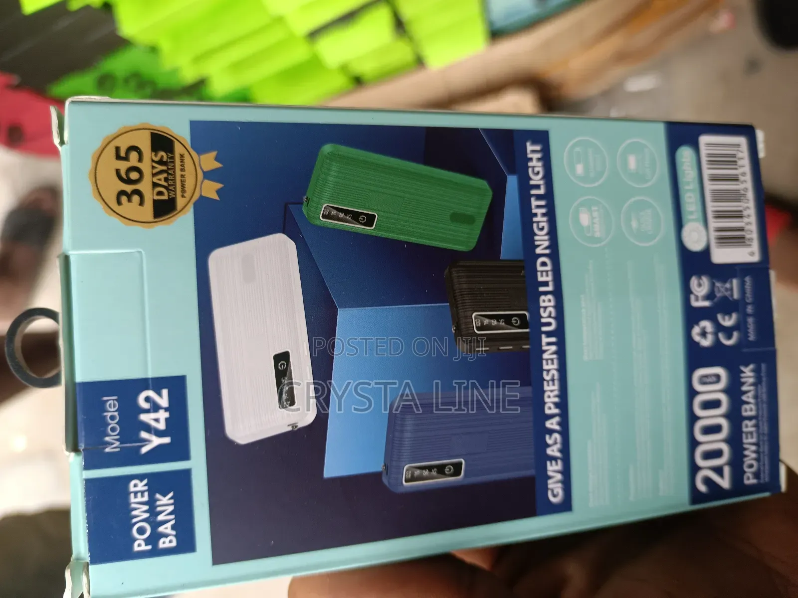Y42 20,000mah Power Bank