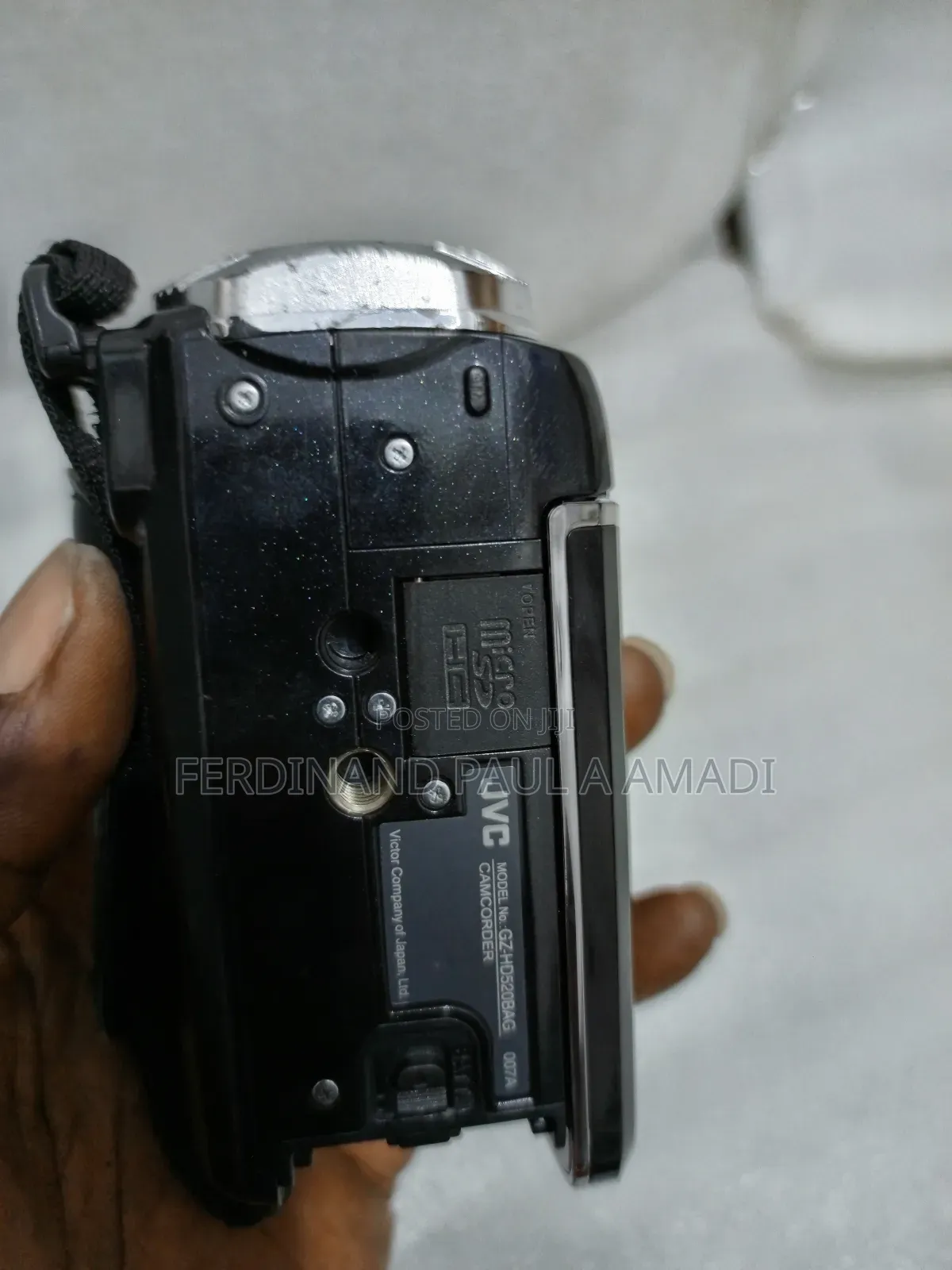 JVC Full Hd Video Camera With 120gb Harddisk