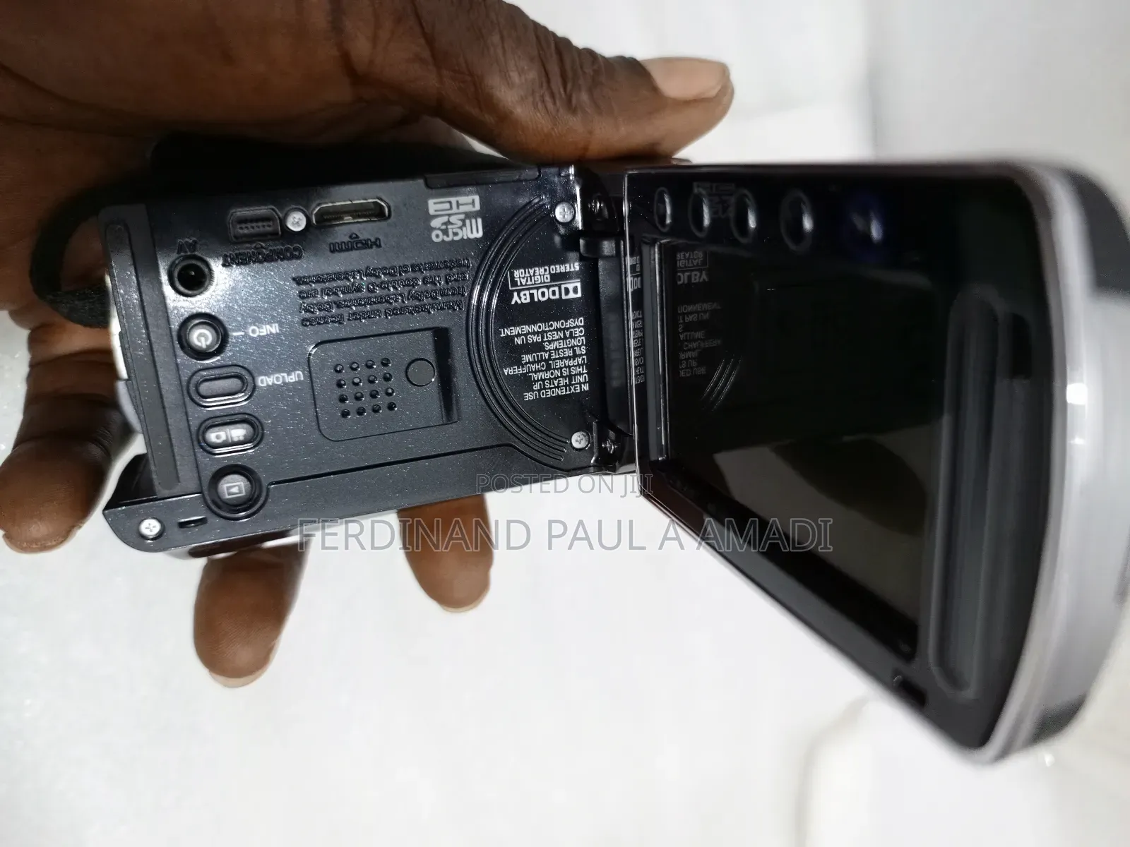JVC Full Hd Video Camera With 120gb Harddisk