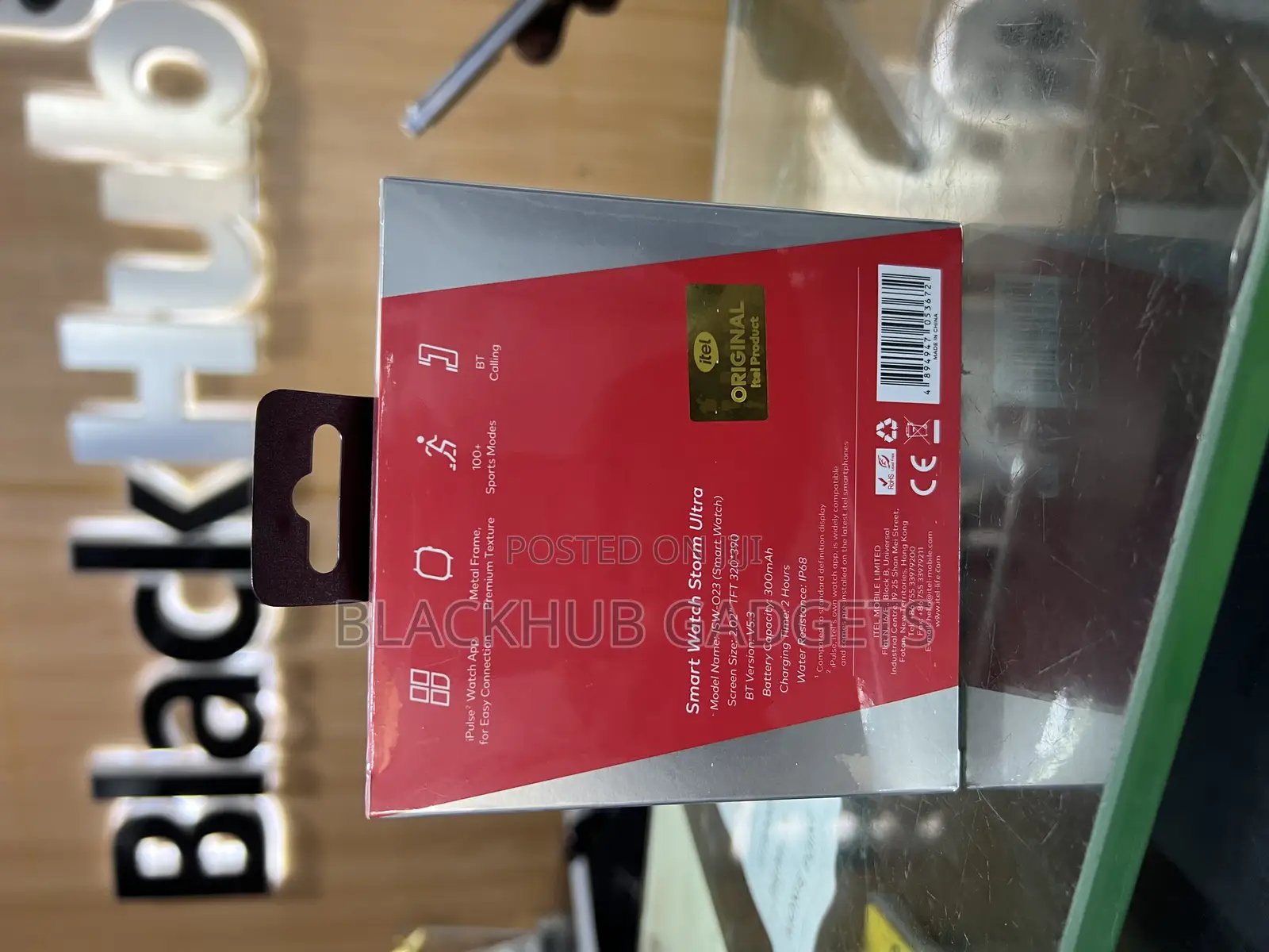 Itel Smart Watch Storm Ultra