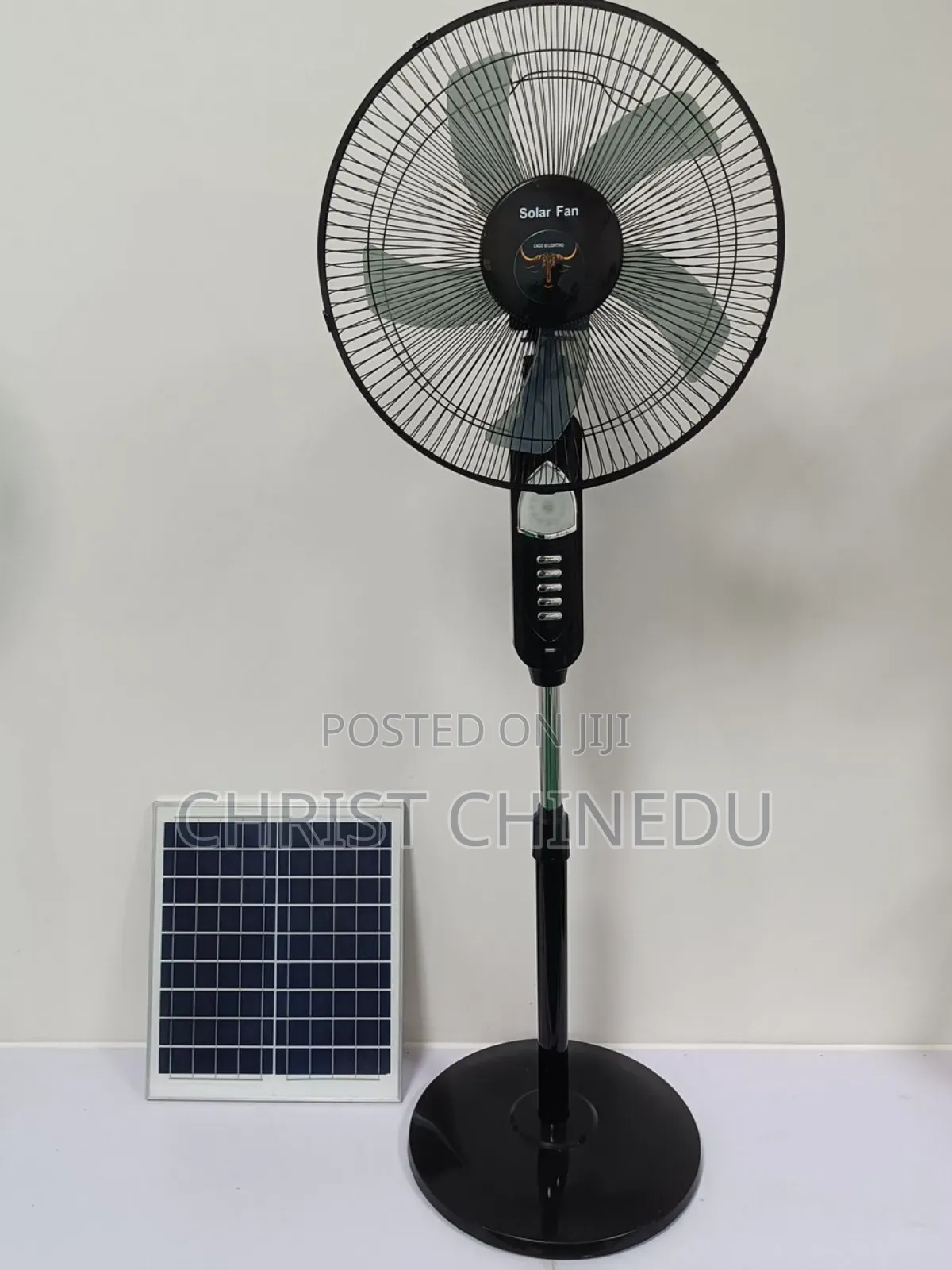 16inches Rechargeable Solar Fan