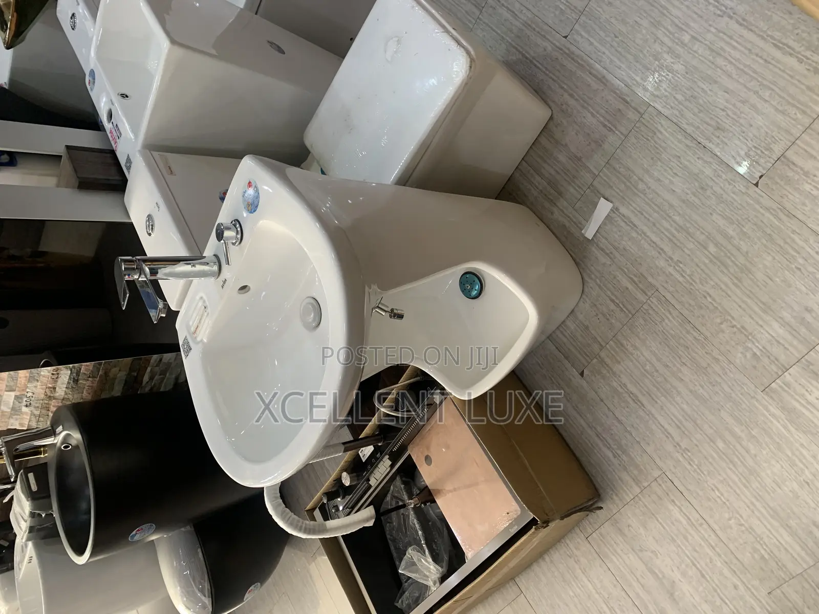 Standing Ablution / Urinal Bowl Built With Wash Hand Basin