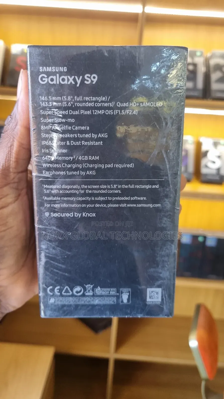 New Samsung Galaxy S9 64 GB