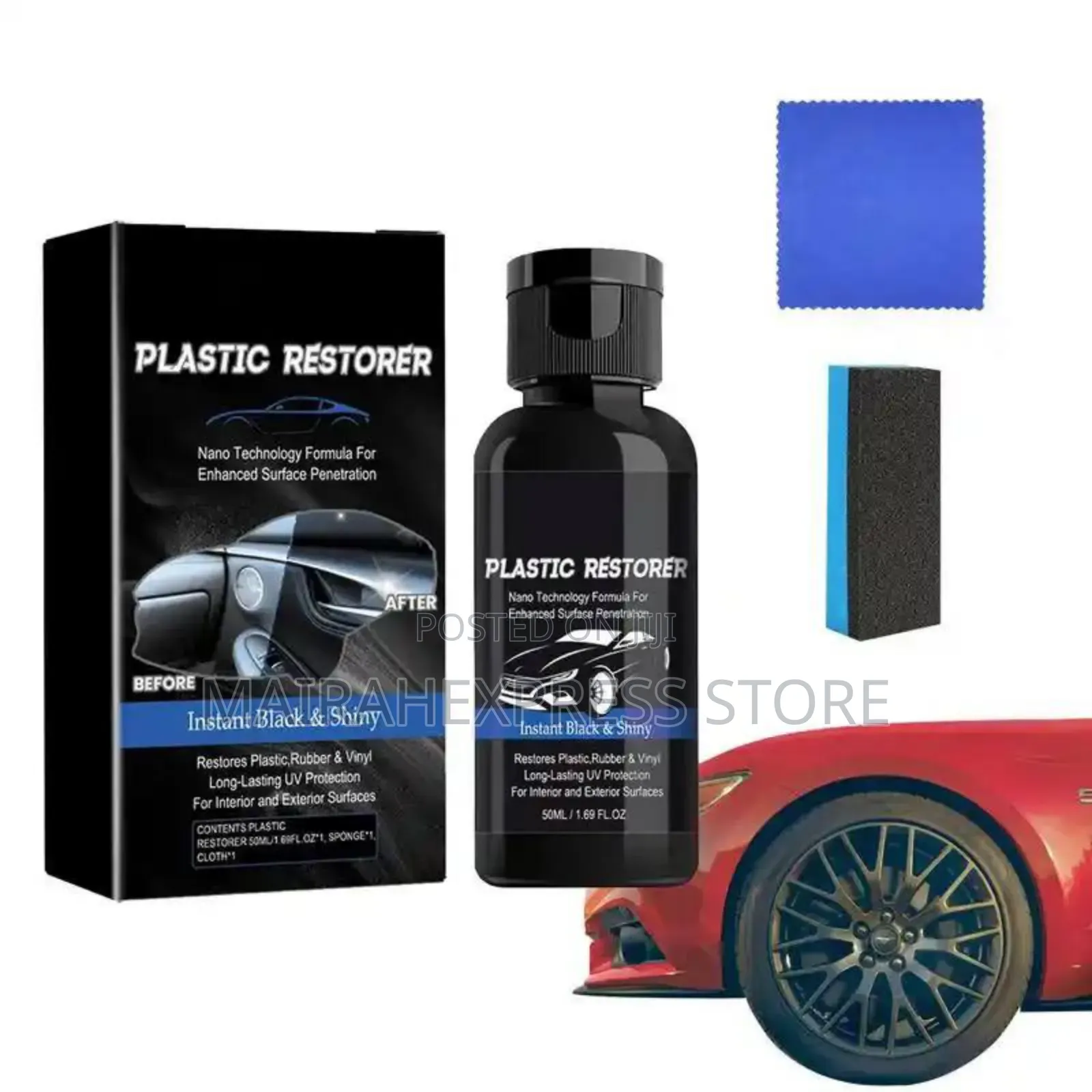 Homonth Plastic Restorer - Car Refurbishment