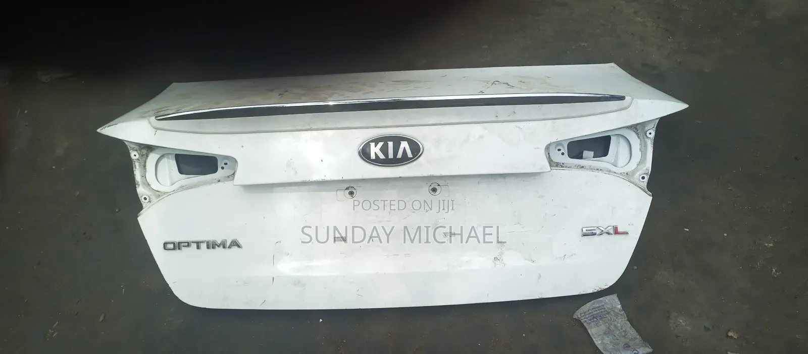 Kia Optima Empty Boot