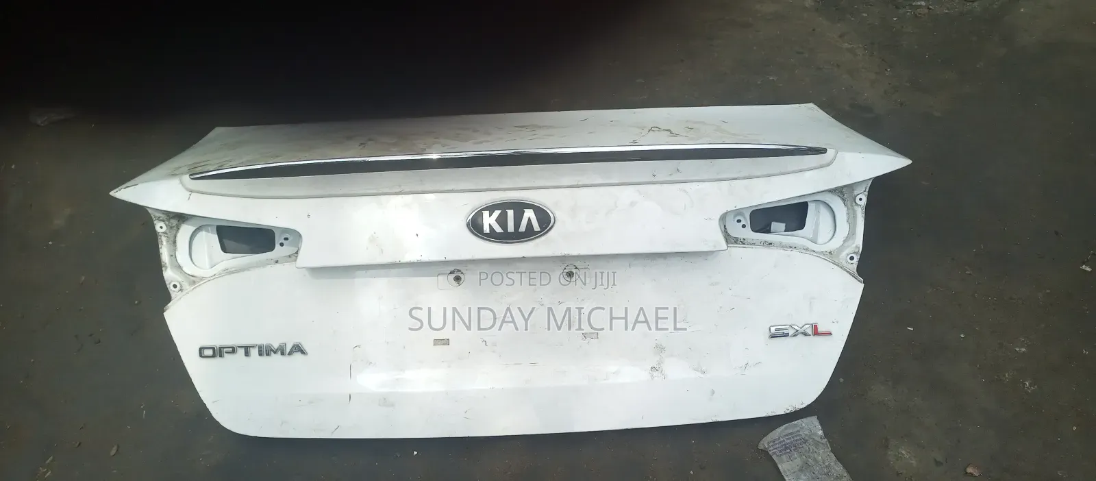 Kia Optima Empty Boot