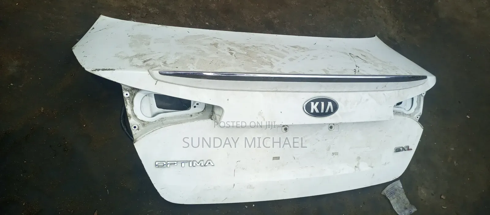 Kia Optima Empty Boot