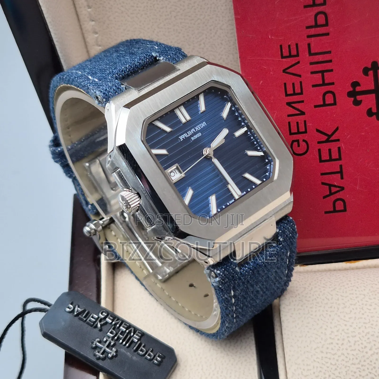 Original Patek Philippe Faux Blue Strap Watch