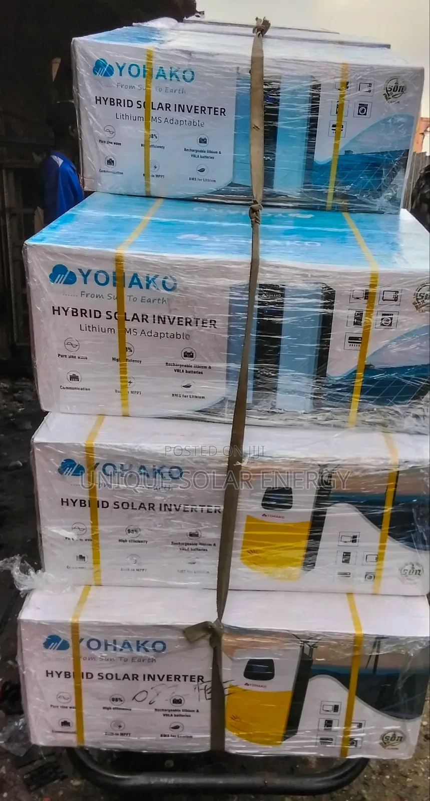 10kva 48v Yohako Pure Sine Wave Inverter (Hybrid (