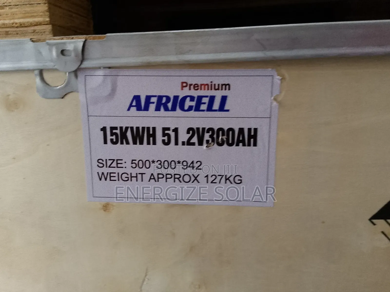15kwh 51.2v Africell Lithium Ion Battery