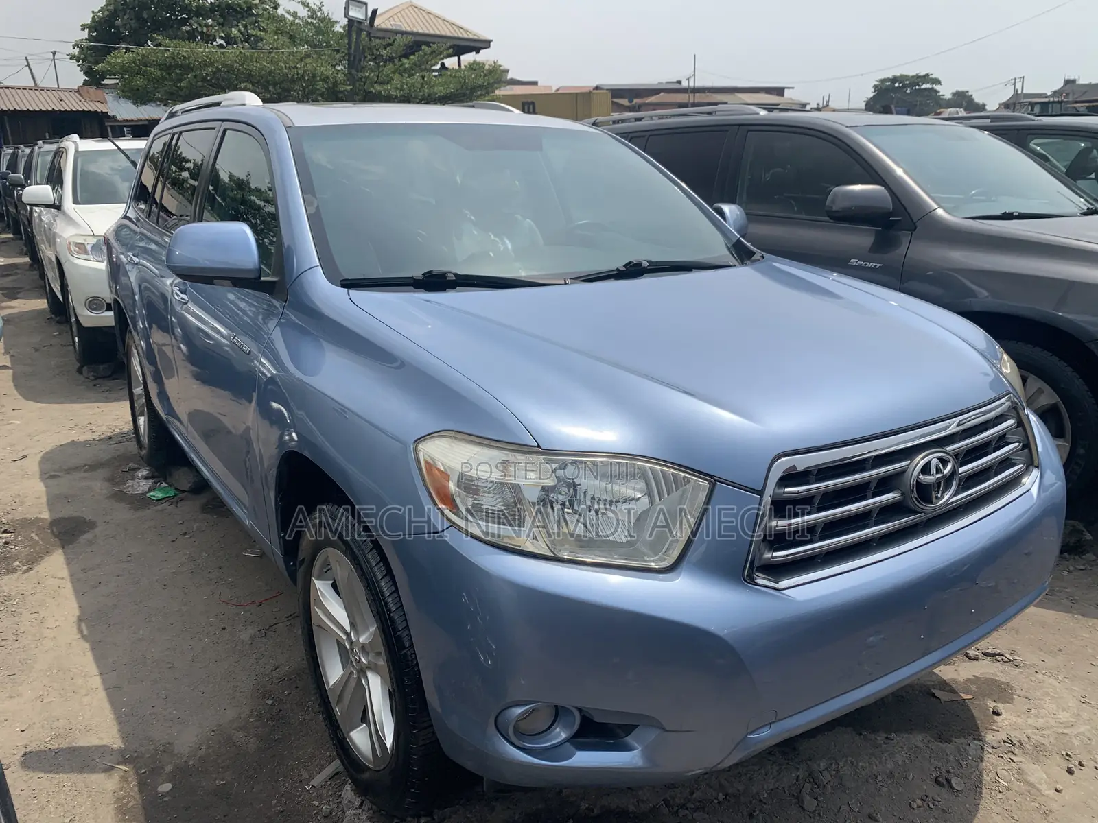 Toyota Highlander Limited 2009 Blue