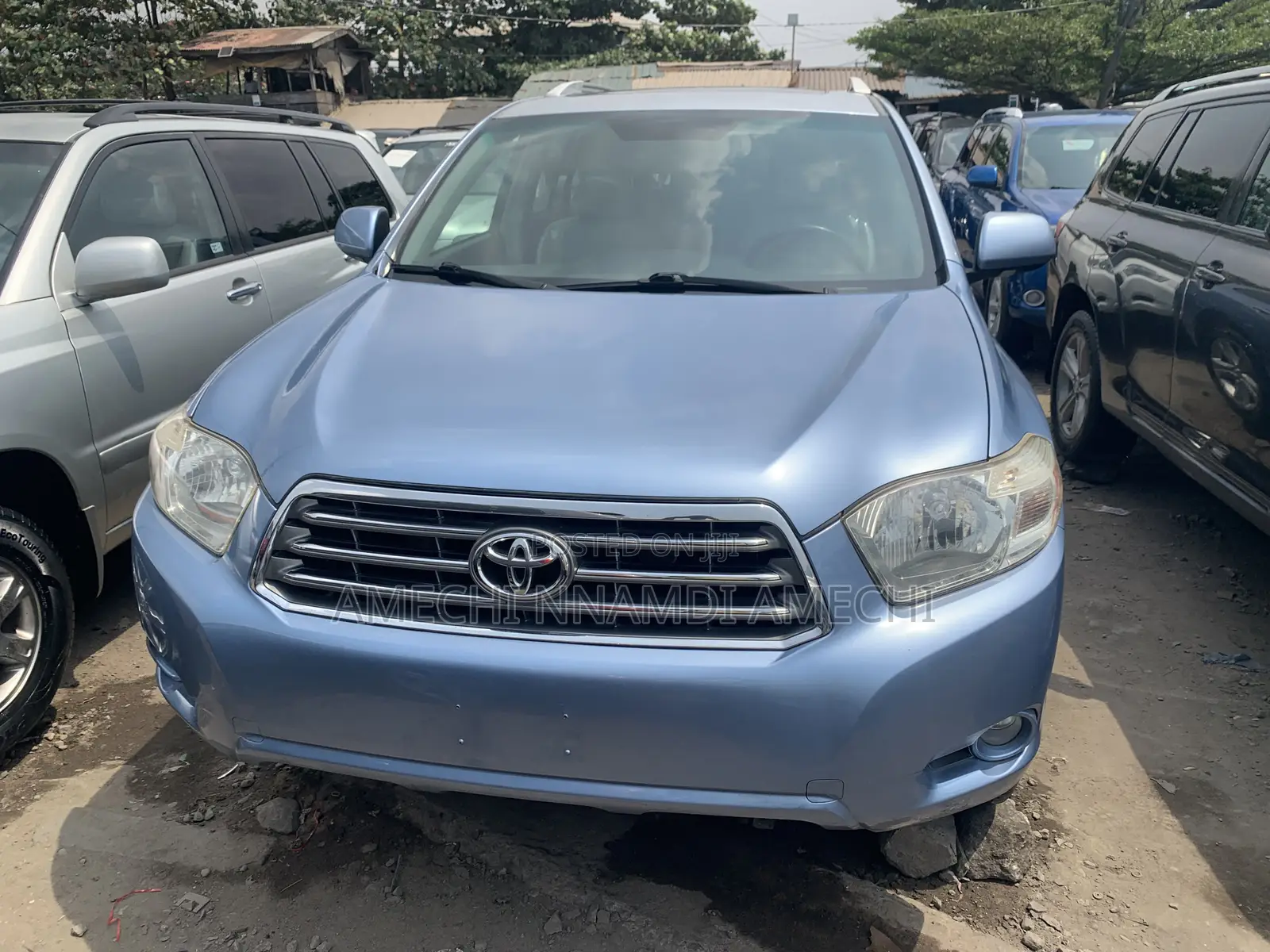 Toyota Highlander Limited 2009 Blue