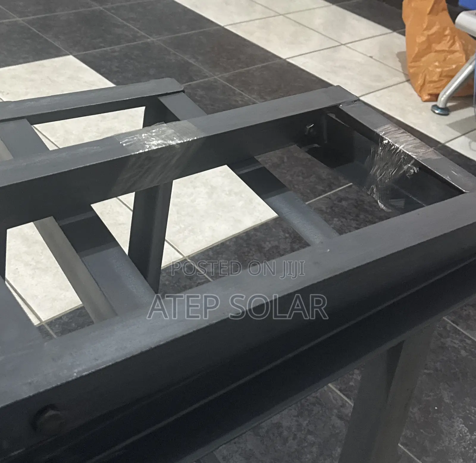 Single Tubular Battery Rack for 1 Battery