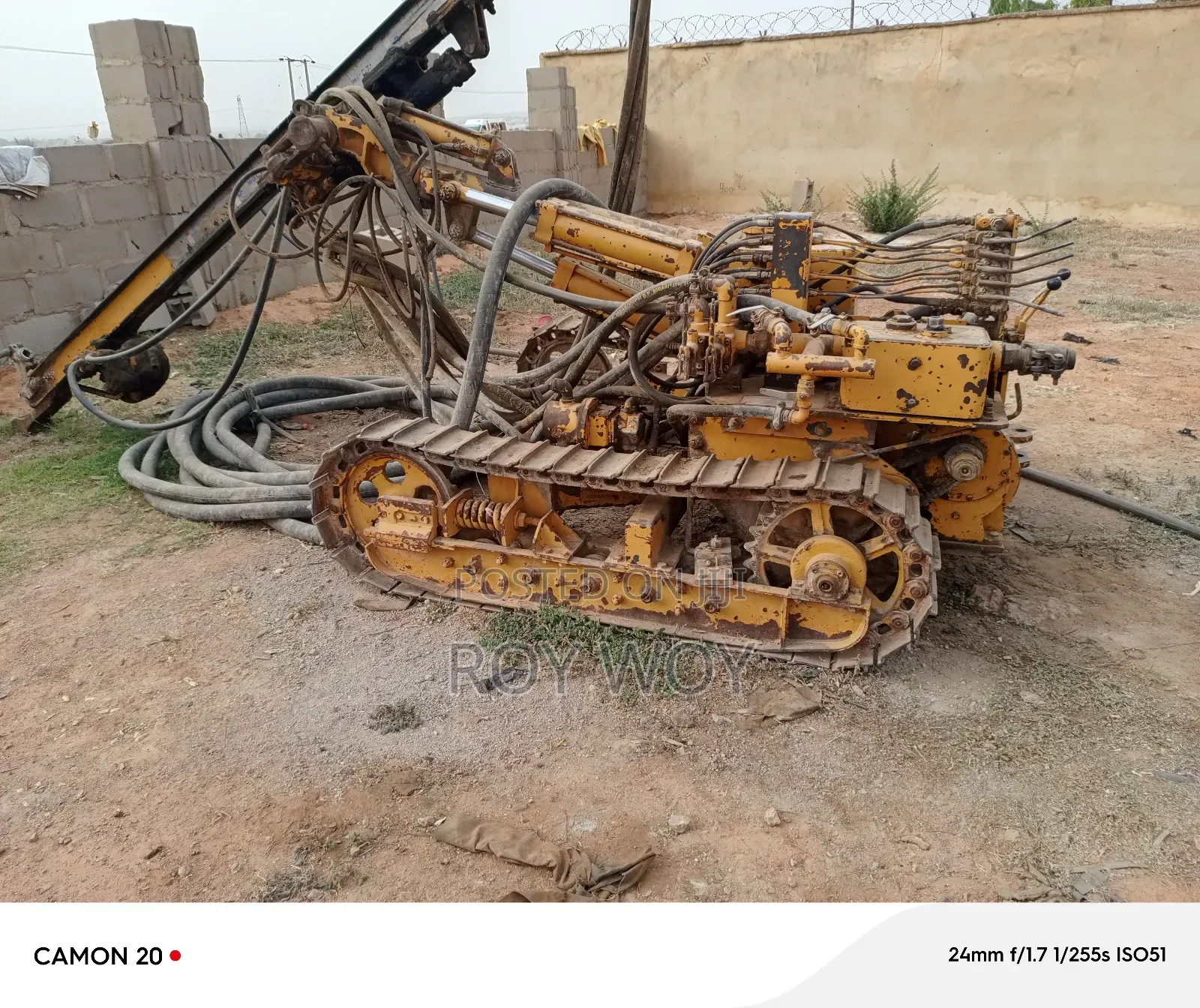 Ingersoll Rand Wagon Drill