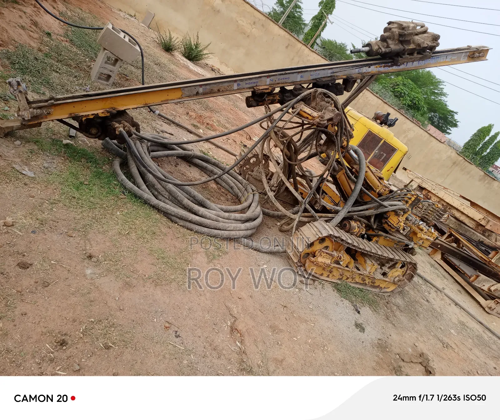 Ingersoll Rand Wagon Drill