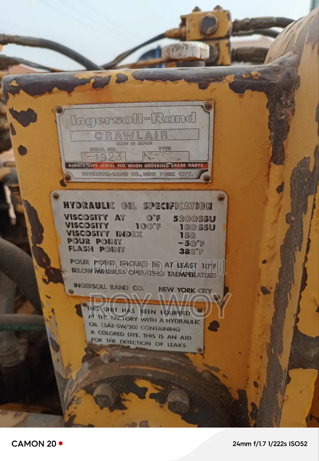 Ingersoll Rand Wagon Drill