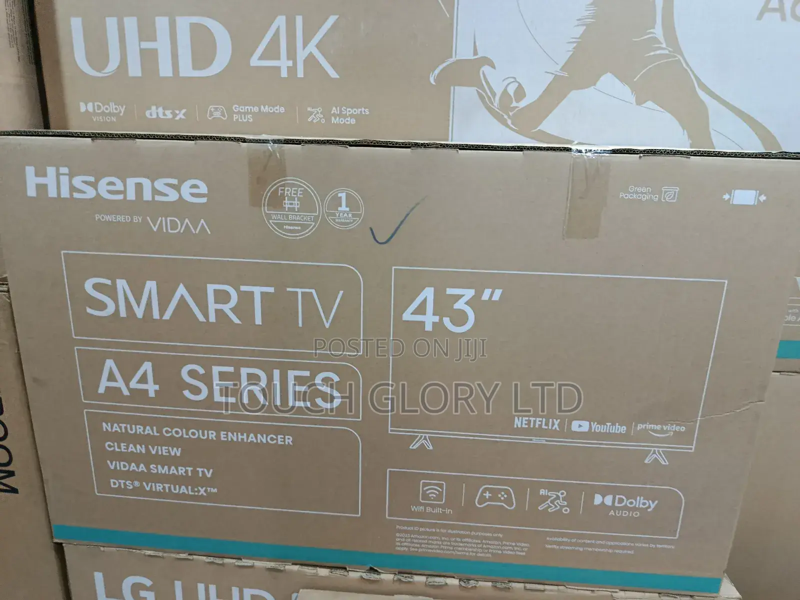 Hisense Smart Tv, 43 Inches