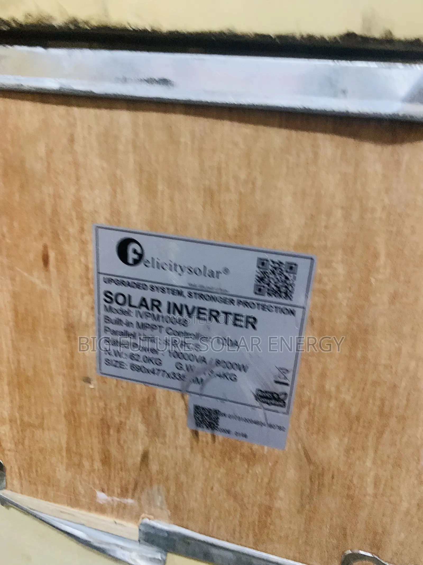 10kva Felicity Hybrid Solar Inverter 48v
