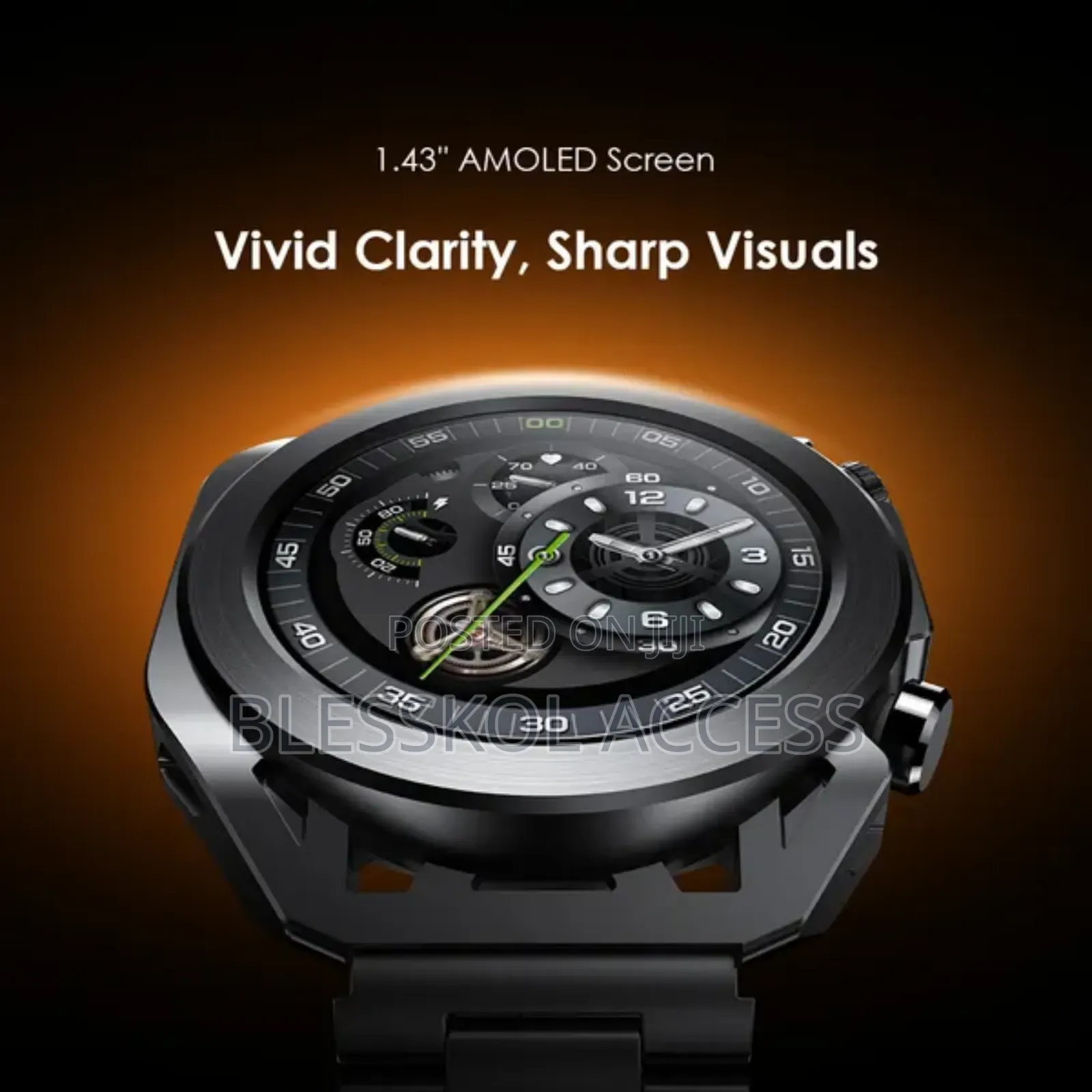Oraimo Watch Pro X 1.43'' Amoled Ip68 Smart Watch