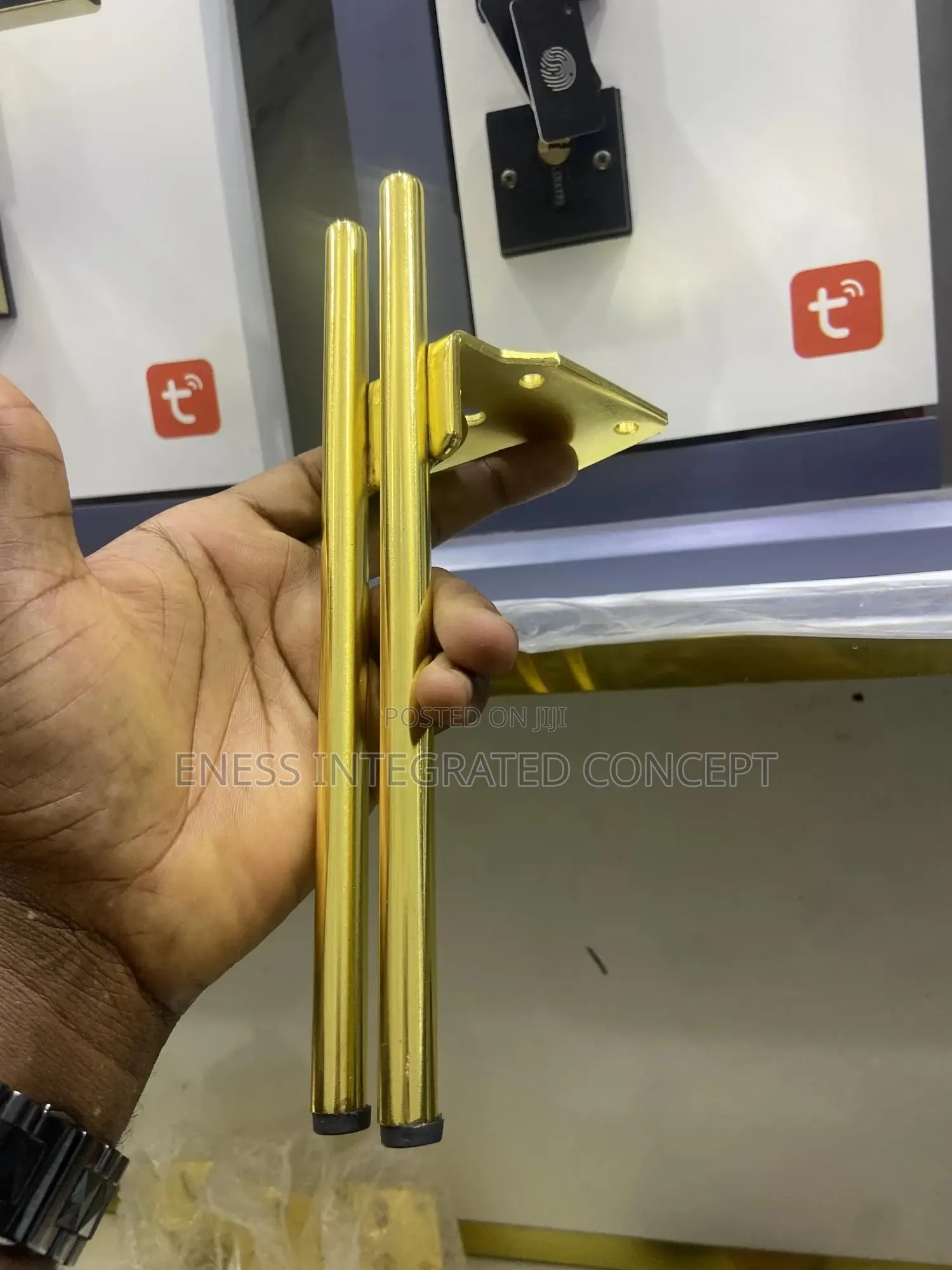 H-Design Gold Plated Sofa Leg