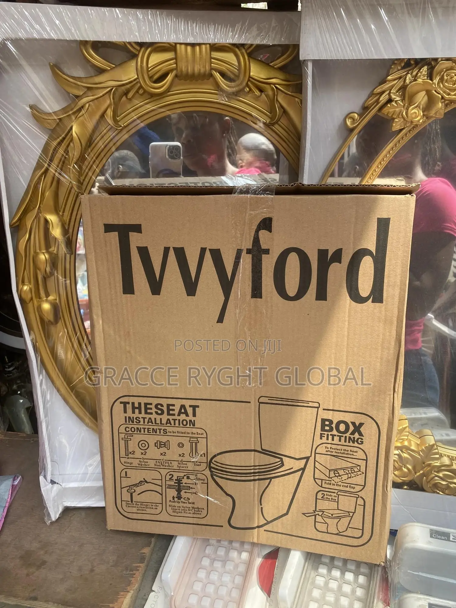 Tvvy Ford Toilet Seat Cover