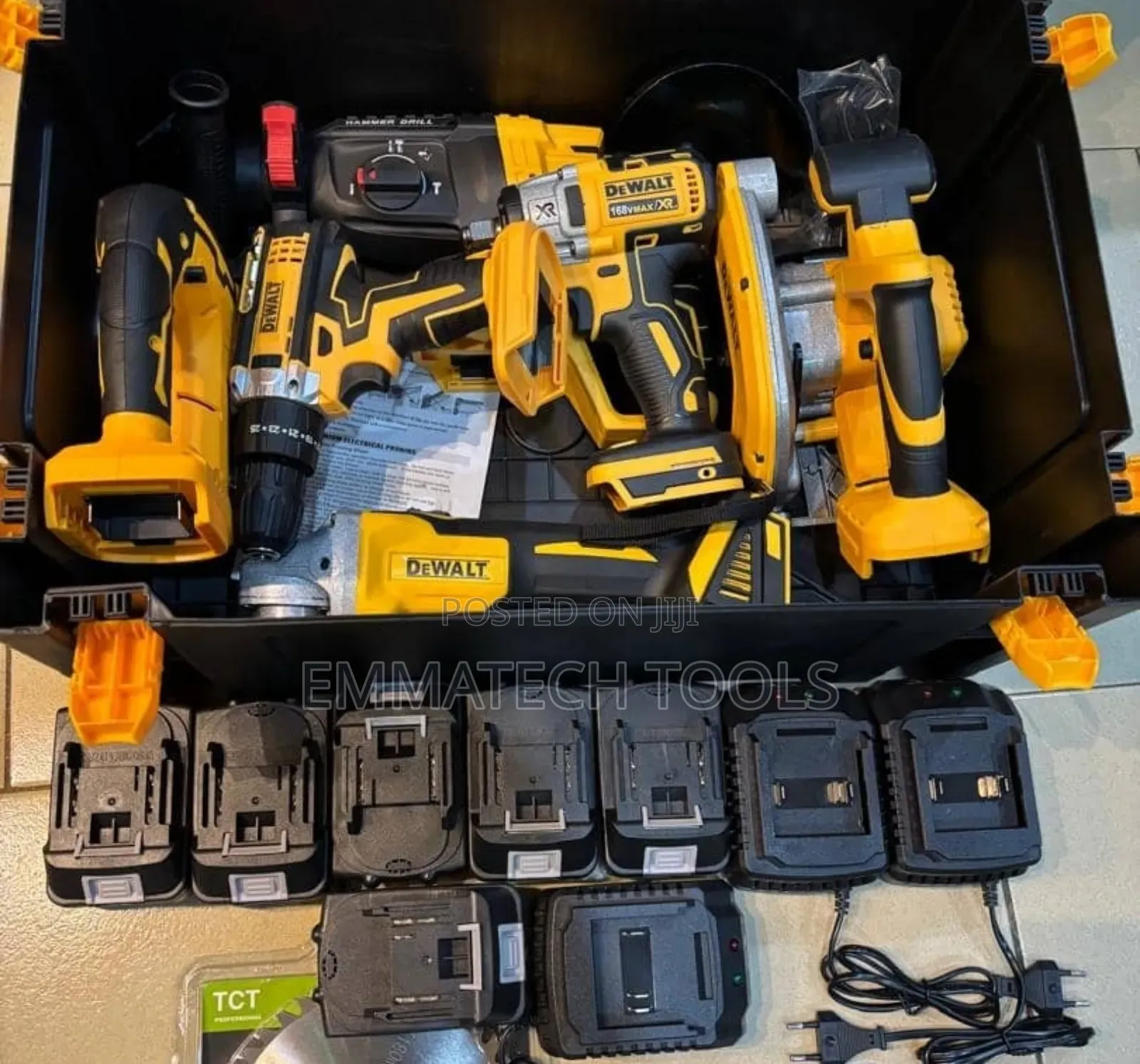 Set of Cordless Machine Dewalt