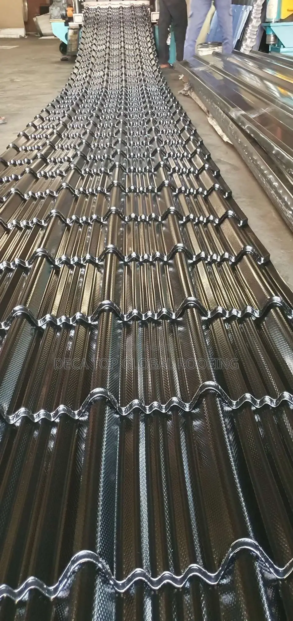 Pure Aluminum Roofing Material Ovan Baked