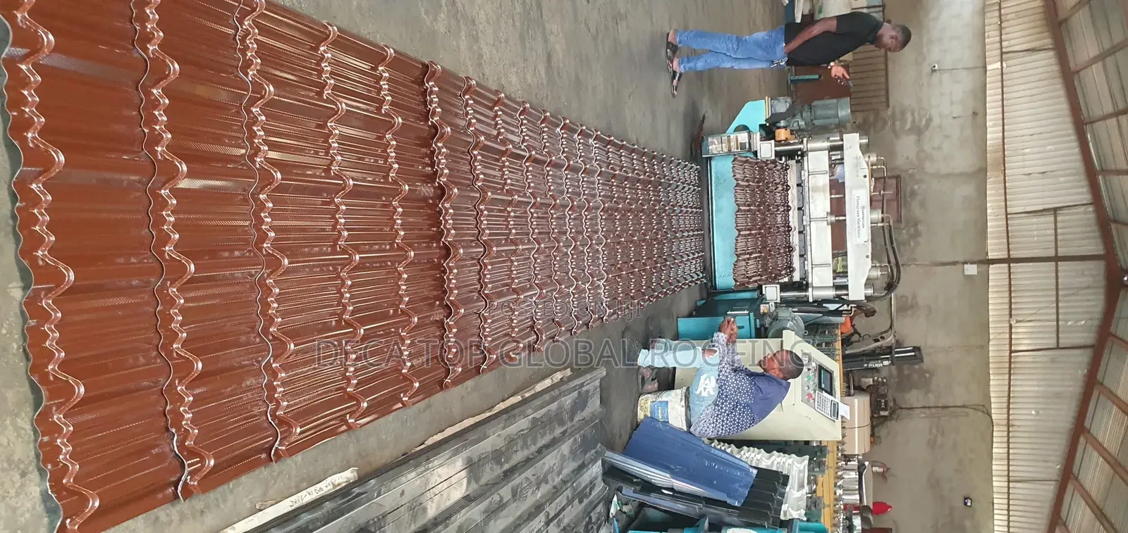 Pure Aluminum Roofing Material Ovan Baked