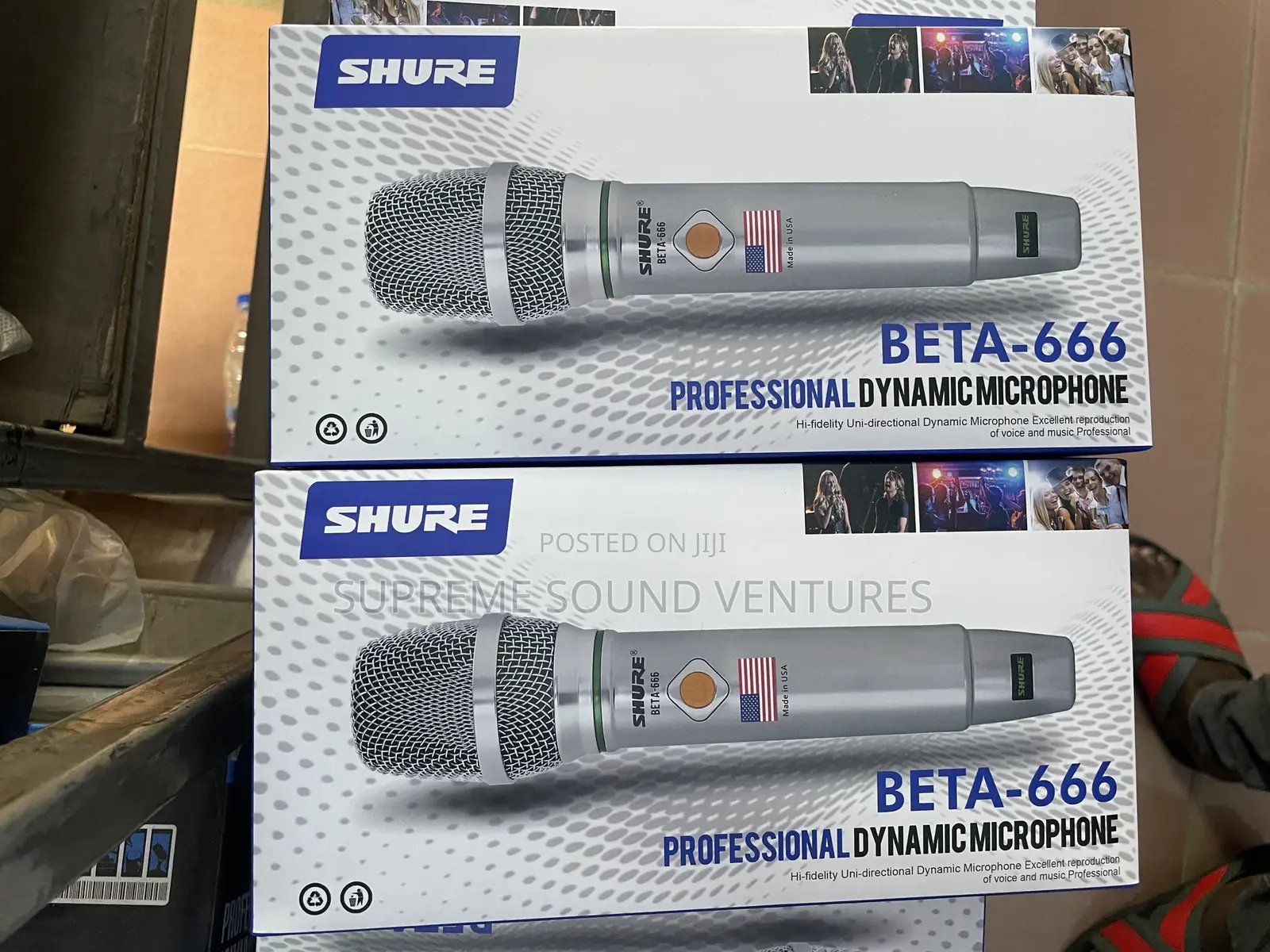 Beta 666 & Beta 88a Shure Wired Microphone