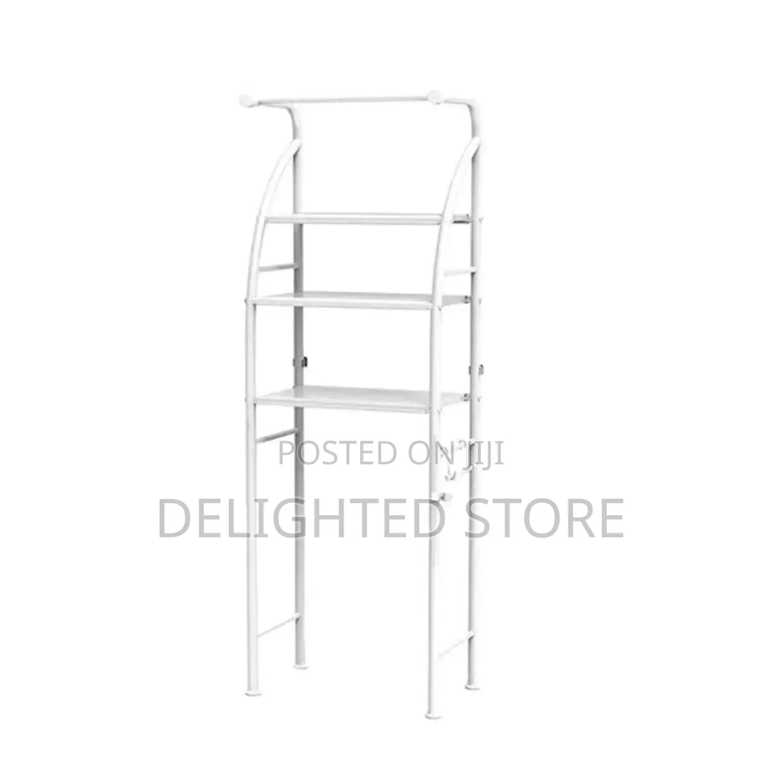 Multifunctional Toilet Seat/Bathroom Rack for Toiletries