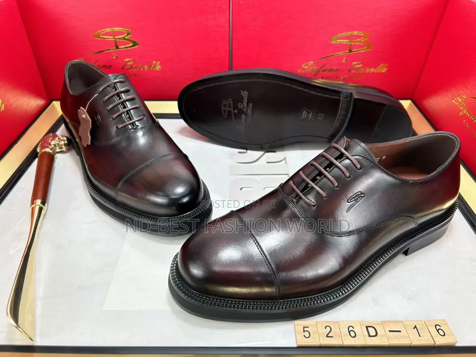 Quality Luxury Black Leather Shoe