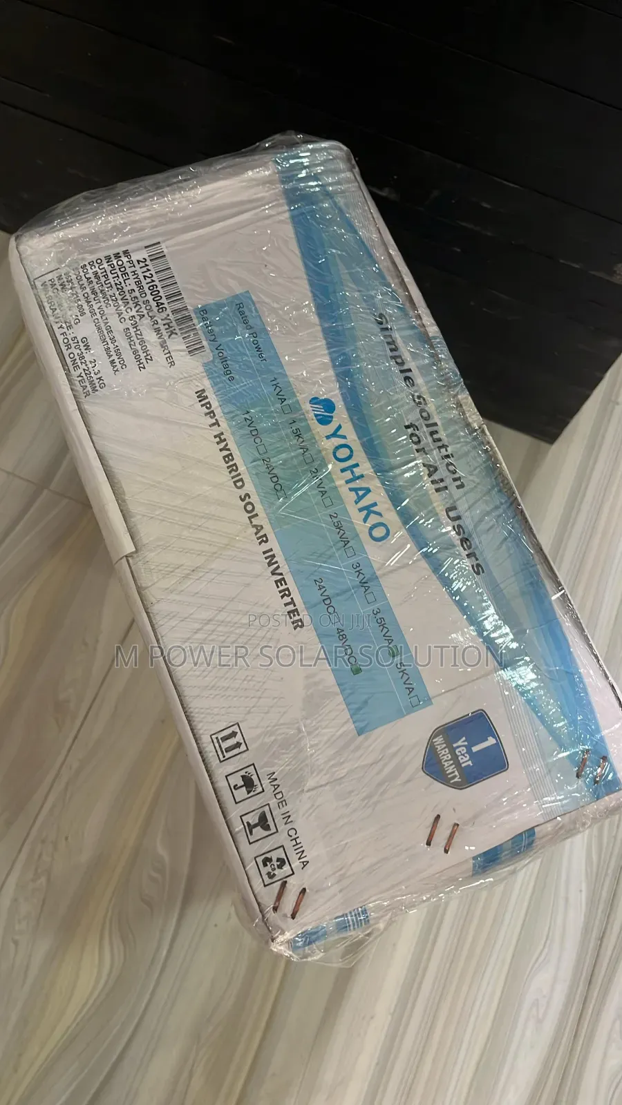5.5kva 48v Yohako Hybrid Solar Inverter