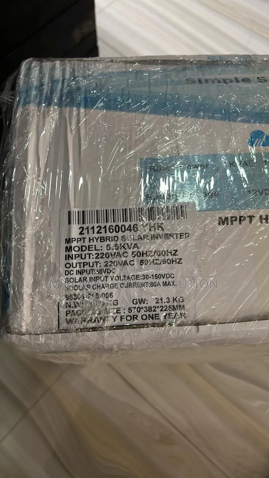 5.5kva 48v Yohako Hybrid Solar Inverter