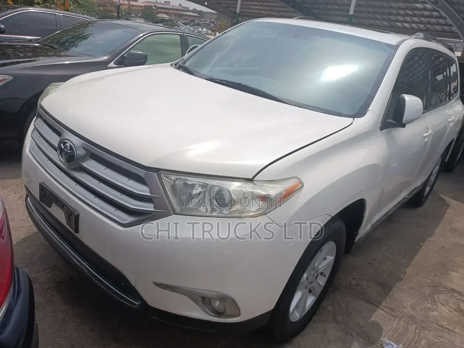 Toyota Highlander Limited 2012 White