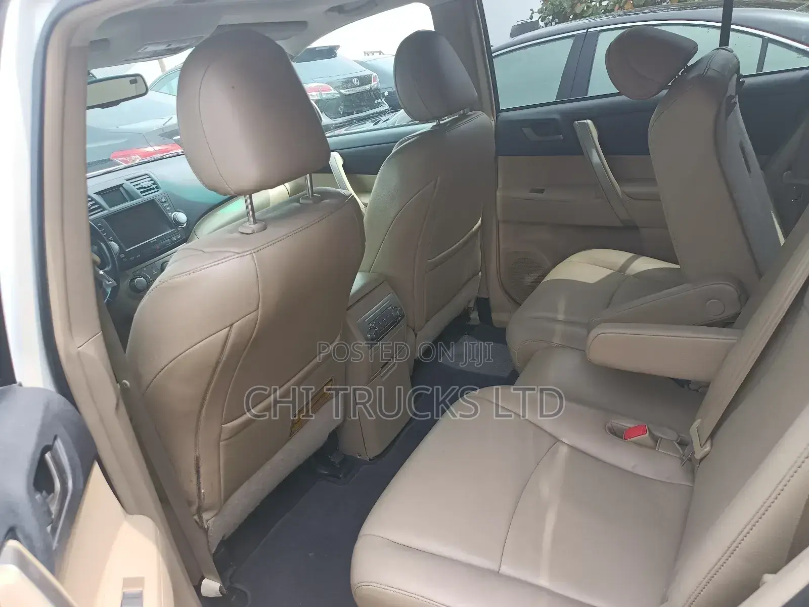 Toyota Highlander Limited 2012 White