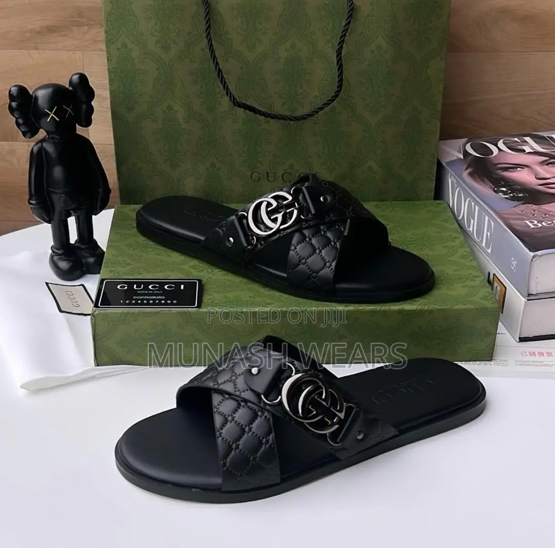 Gucci Leather Slipers 40-46
