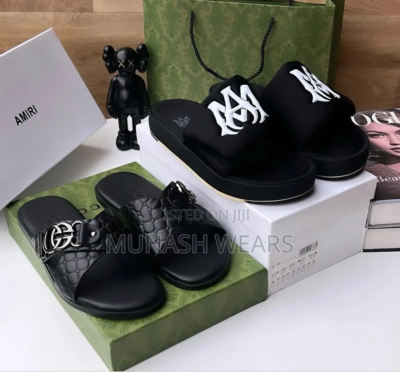 Gucci Leather Slipers 40-46